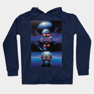 Celestial Skulls: Reflections of the Cosmos Hoodie